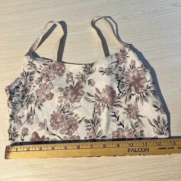 Vince Camuto Lounge Bralette Bra Top Womens XL Floral Festival Boho Hippie - Picture 7 of 8